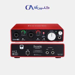پکیج استودیویی Focusrite Scarlett 2i2 Studio G3