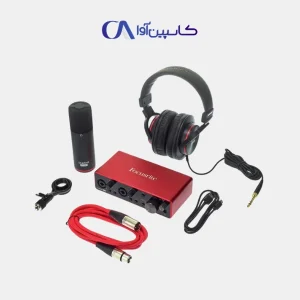 پکیج استودیویی Focusrite Scarlett 2i2 Studio G3