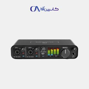 کارت صدا MOTU M4 با کیفیت استودیویی و نمایشگر رنگی دقیق