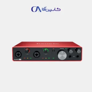 کارت صدای Focusrite Scarlett 8i6 G3 با ۸ ورودی و ۶ خروجی آنالوگ