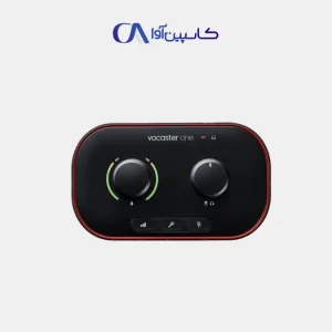 کارت صدای Focusrite Vocaster One مخصوص پادکست و استریم با طراحی مدرن