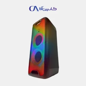 اسپیکر پرتابل Gemini GLS-880 با نور LED رنگی و کنترل پنل حرفه‌ای