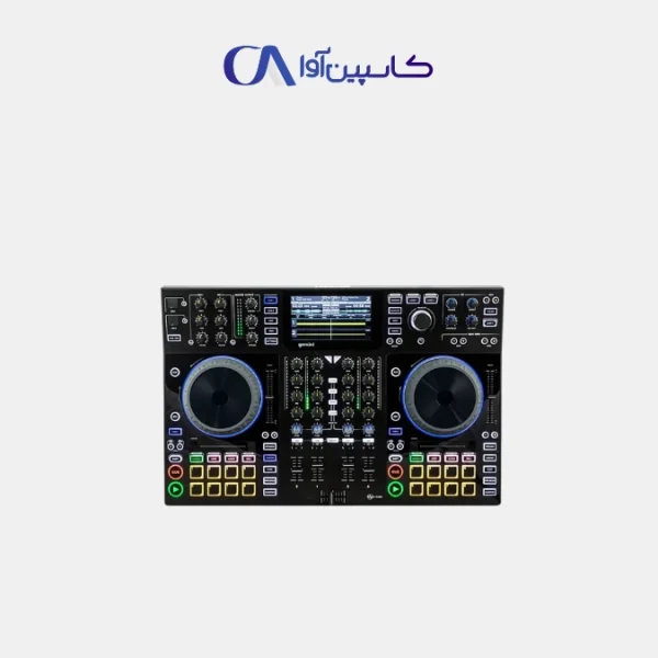 کنترلر دیجی Gemini SDJ-4000 با نمایشگر لمسی و میکسر 4 کانال، مناسب اجرای زنده و کلاب