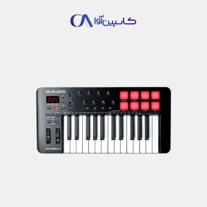 میدی کنترلر حرفه‌ای M-Audio Oxygen 25 MKV – مدل 25 کلید با امکانات کامل برای آهنگ‌سازی