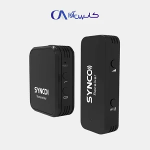 میکروفن یقه‌ای وایرلس Synco G1T برای موبایل با گیرنده Type-C و فرستنده کوچک