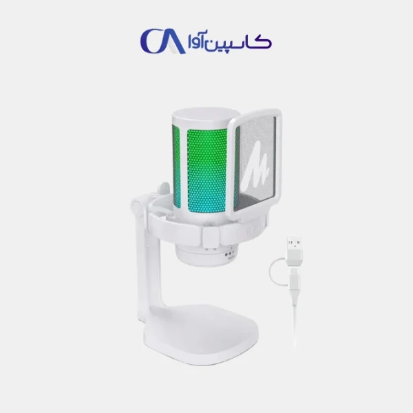 میکروفون یو اس بی مائونو DGM20 White - تصویر 1
