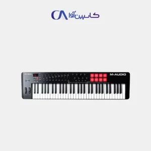 میدی کنترلر حرفه‌ای M-Audio Oxygen 61 MKV – مدل 61 کلید با امکانات کامل برای آهنگ‌سازی