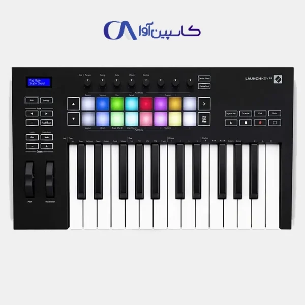 میدی کنترلر نویشن Novation Launchkey 25 Mk3 - تصویر 1