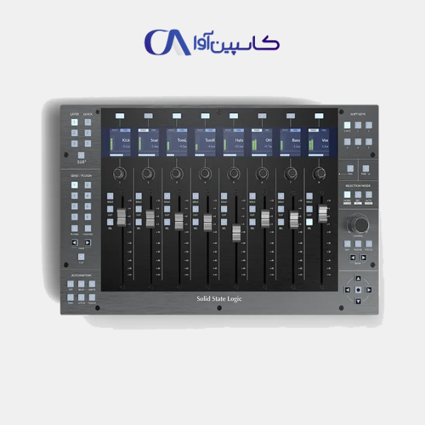 کنترلر نرم افزار اس اس ال Solid State Logic UF8 - تصویر 1