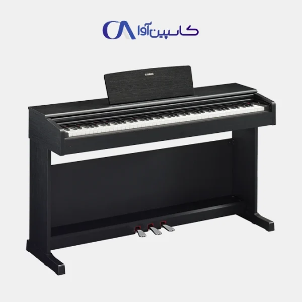پیانو دیجیتال Yamaha YDP‑165 R رنگ رُز وود با کلاویه چکشی GH3 و سه پدال