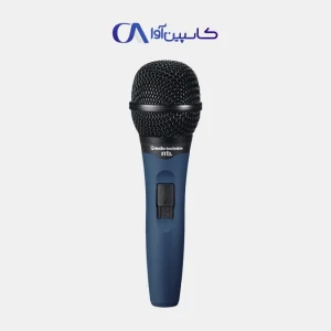 میکروفن داینامیک Audio-Technica MB3K با بدنه فلزی و سوئیچ MagnaLock