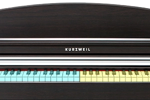 حالت‌های-اجرای--Layer-Split-و-Duo- Kurzweil-M130W-WH