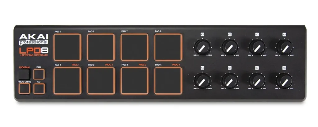 پد-کنترلر-Akai-LPD8