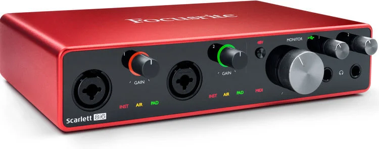 Focusrite-Scarlett-8i6-G3-فناوری-بهینه‌-سازی-شده-نسل-سوم