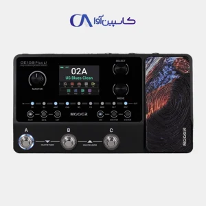مولتی افکت گیتار Mooer GE150 Plus با نمایشگر رنگی و پدال اکسپرشن داخلی