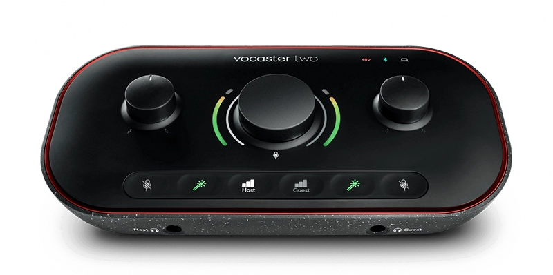 بهینه-‌سازی-صدا-به-طور-مستقیم-از-منبع- Focusrite-Vocaster-Two
