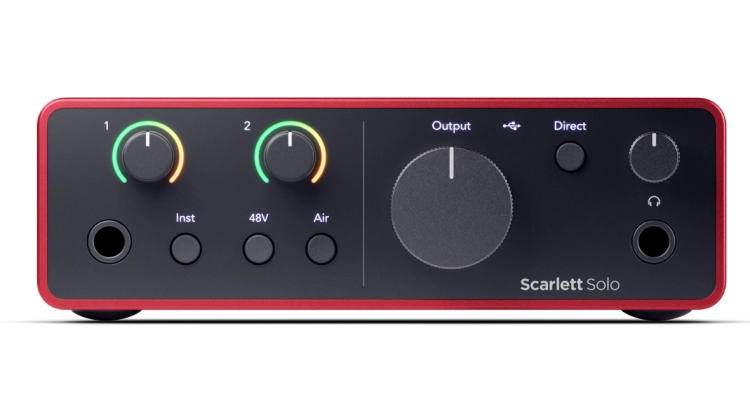 کارت-صدای-Focusrite-Scarlett-Solo-G4
