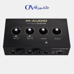 کارت صدا M-Audio M-Track Duo HD با دو ورودی ترکیبی و اتصال USB-C