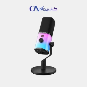 میکروفون داینامیک Maono PD100X RGB با نورپردازی RGB و اتصال USB و XLR