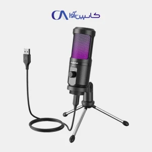 میکروفون USB گیمینگ Maono PM461TR RGB با نورپردازی RGB و پایه رومیزی